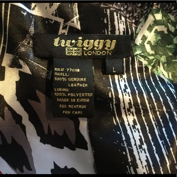 COPY - New! 💙 Lambskin Leather Motorcycle Jacket twiggy - Picture 8 of 11